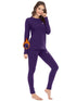 2er-Pack Damen Thermo-Langarmshirts | Nahtlos Warm